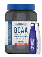 Applied Nutrition BCAA Amino Hydrate 1.4kg - 100 serving Tub - FREE Metal Water Flask