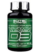 Scitec Nutrition Scitec Nutrition Vitamin D3 x 250 Caps