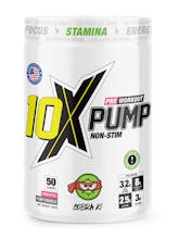 10X Athletic PUMP - Non-Stim Pre Workout - 600g