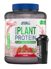 Applied Nutrition Critical Plant Protein 1.8kg - Special Offer - Free ABE Shaker