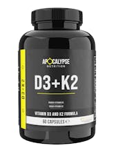 Apocalypse Nutrition D3 + K2 x 60 Capsules